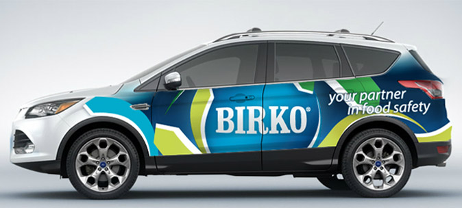 Birko side of car