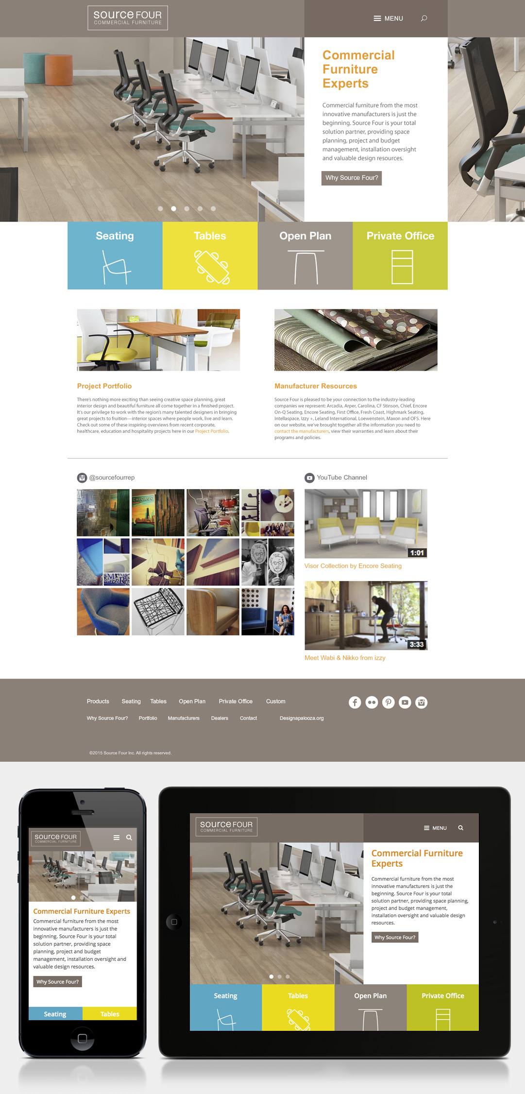 Source Four responsive website design