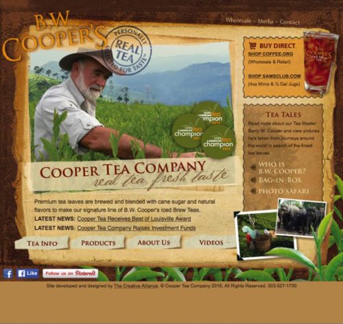 B.W. Cooper's website