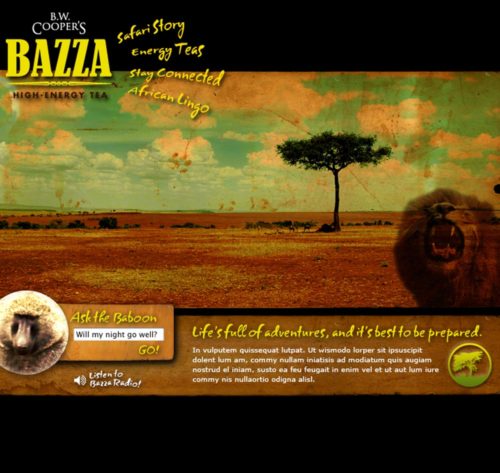 B.W. Cooper's Bazza homepage