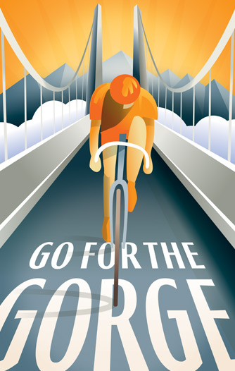 Go for the gorge marketing graphic