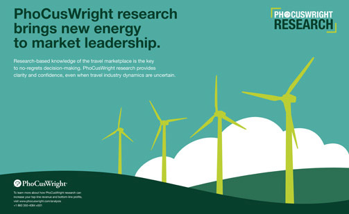 PhoCusWright research brings new energy to market leadership graphic