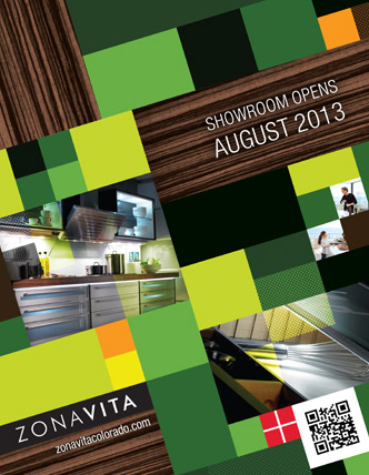 Zonavita Showroom opens August 2013 graphic